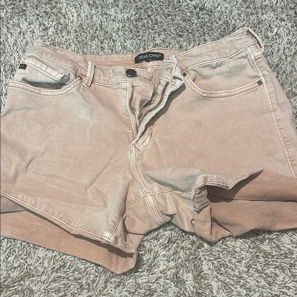 Dear John Tan Jeans with Soft Stretch and Faded Look